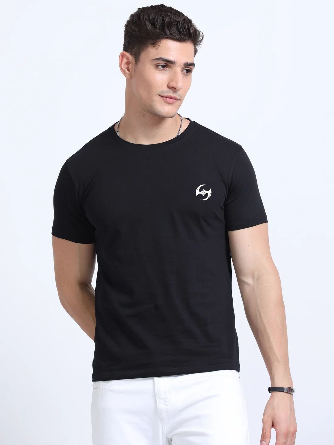 Assassin Round Neck 100% Cotton Tshirt – Black
