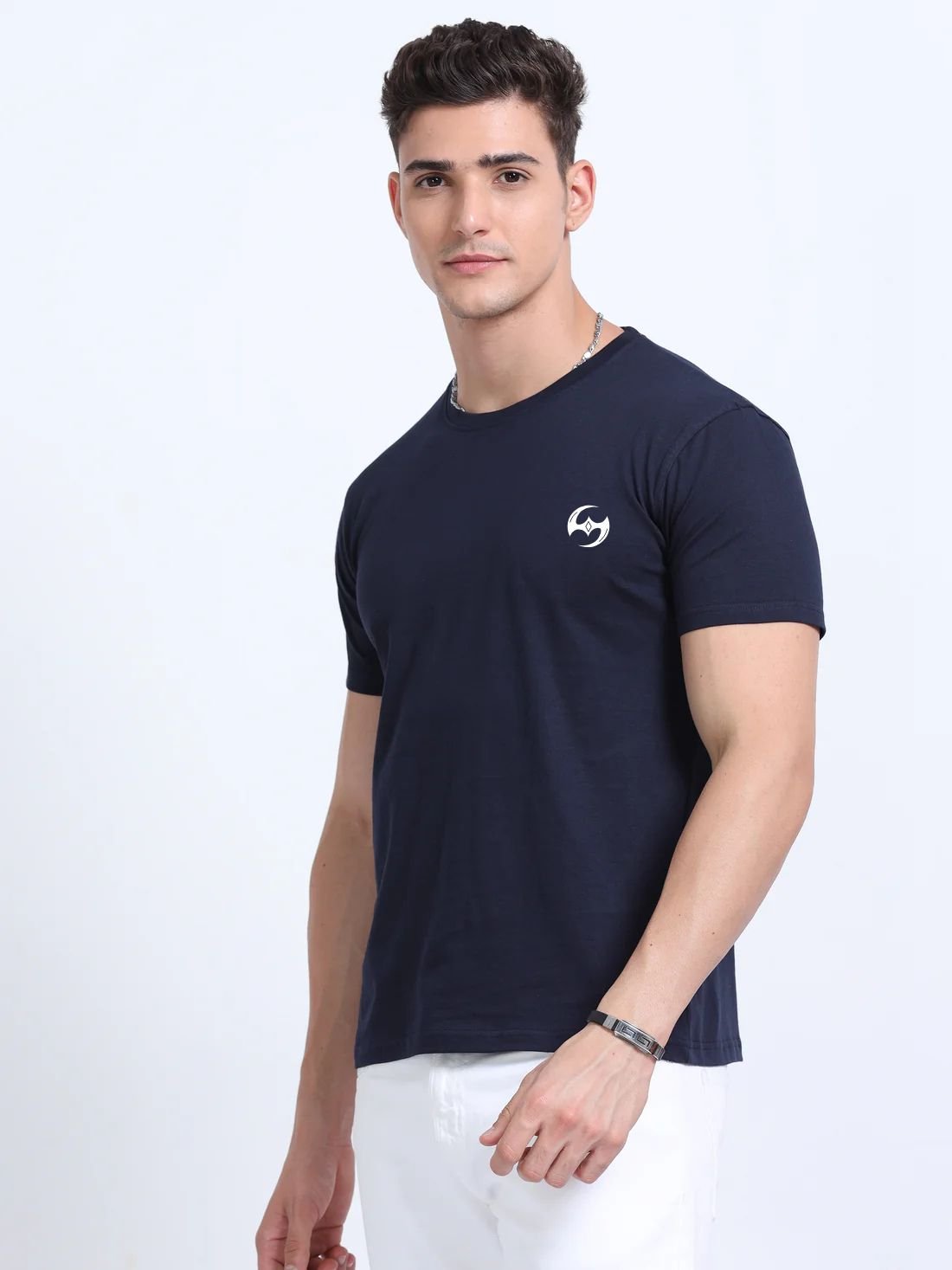 Assassin Round Neck 100% Cotton Tshirt – Navy Blue