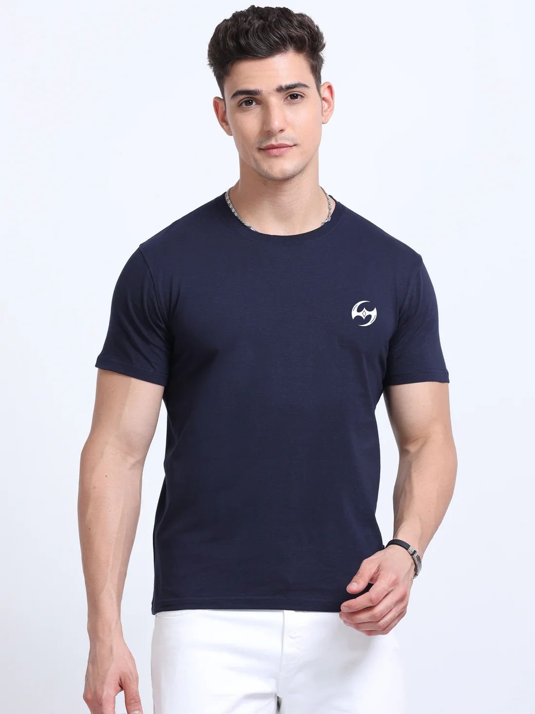Assassin Round Neck 100% Cotton Tshirt – Navy Blue