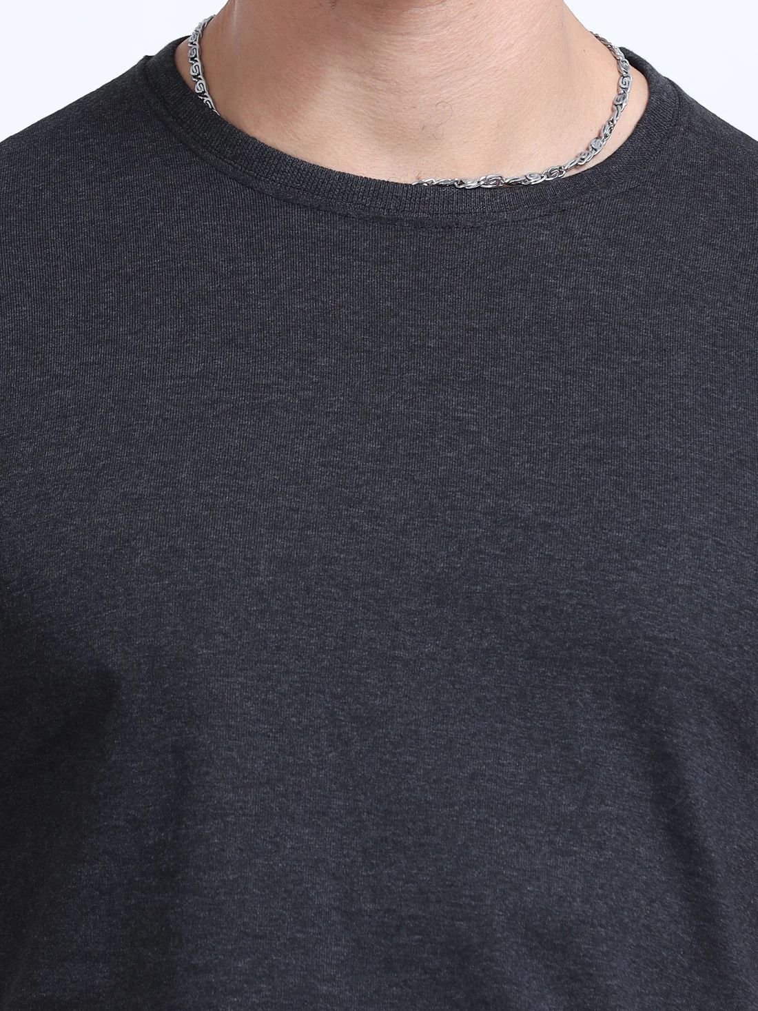 Titan Round Neck Tshirts - Charcoal - Image 6