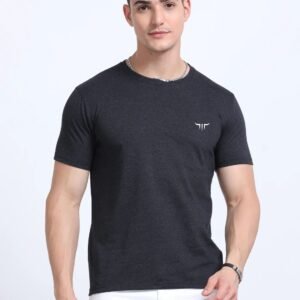 Titan Round Neck Tshirts - Charcoal
