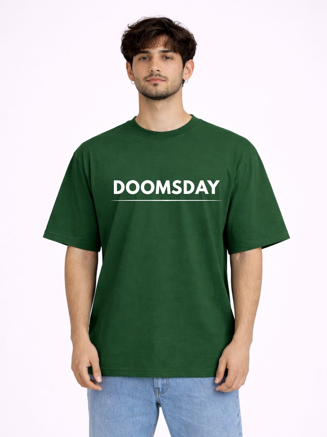 Doomsday Green Oversized T-Shirt